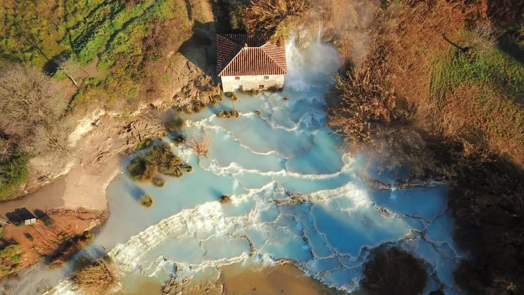 Cascate del Mulino/bezva místo na relax