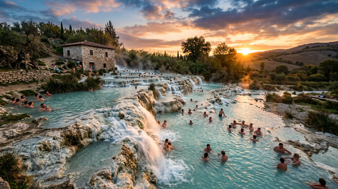 Cascate del Mulino/bezva místo na relax