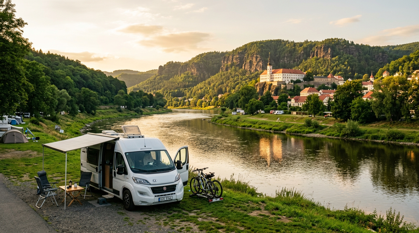 Stellplatz u Labe – Děčín